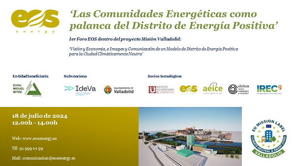EOS energy celebra foro sobre comunidades energéticas