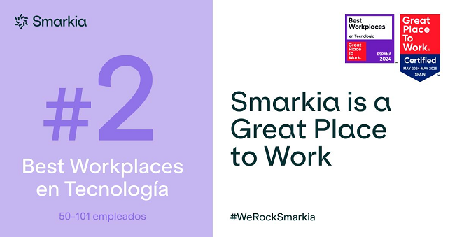 Smarkia is a Great Place to Work