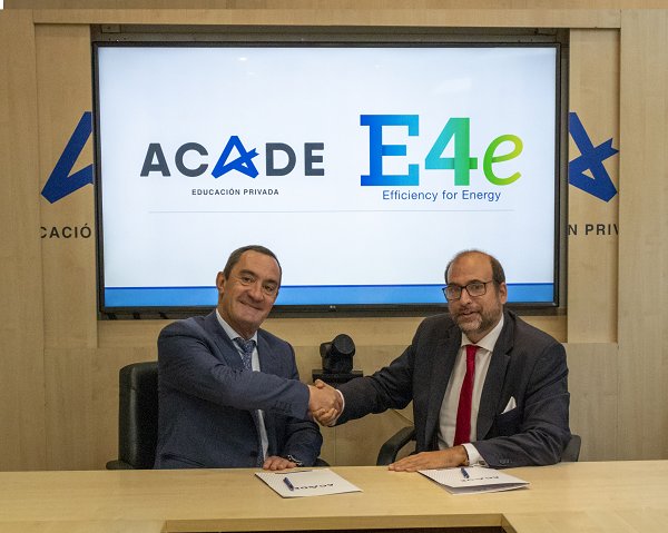 E4e y ACADE firman acuerdo