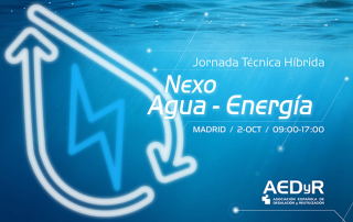 Jornada Nexo agua-energía de AEDyR