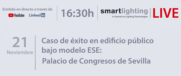 smartlighting LIVE organiza un debate sobre un caso de éxito en edificio público bajo modelo ESE, con la participación de ANESE