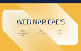 Webinar sobre CAE