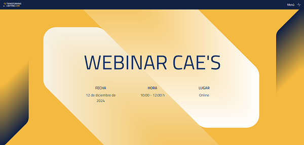 Webinar sobre CAE