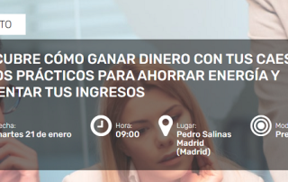 Iberdrola y la Cámara de Madrid organizan el 21 de enero la jornada “Descubre cómo ganar dinero con tus CAEs”