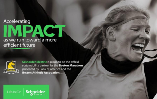 Schneider Electric se convierte en partner oficial en materia de sostenibilidad del Maratón de Boston